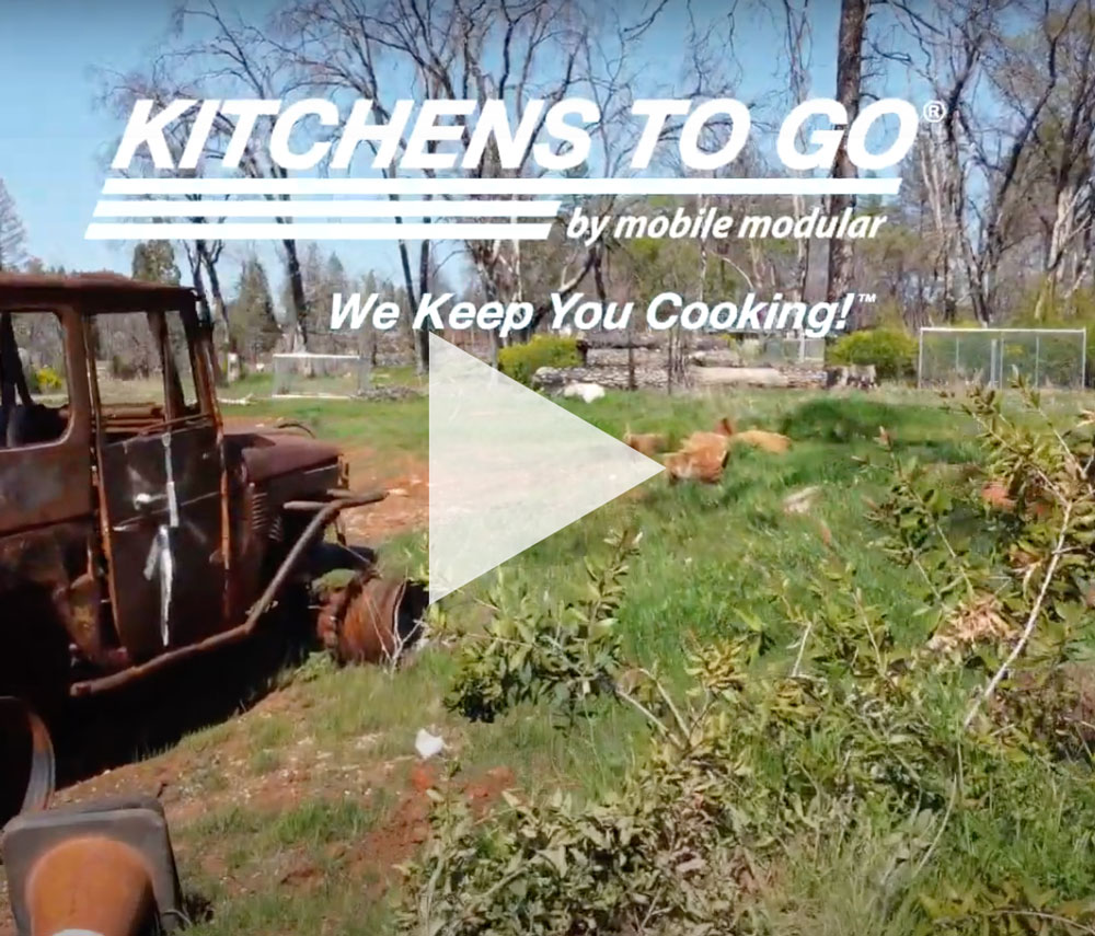 Kitchens To Go documentary in Paradise, California